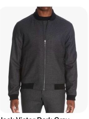 Jack Victor grey wool jacket